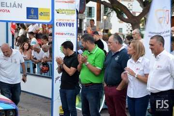 San Juan, escenario de la protocolaria ceremonia de salida del Rallye de Telde (Foto Francisco Javier Santana)